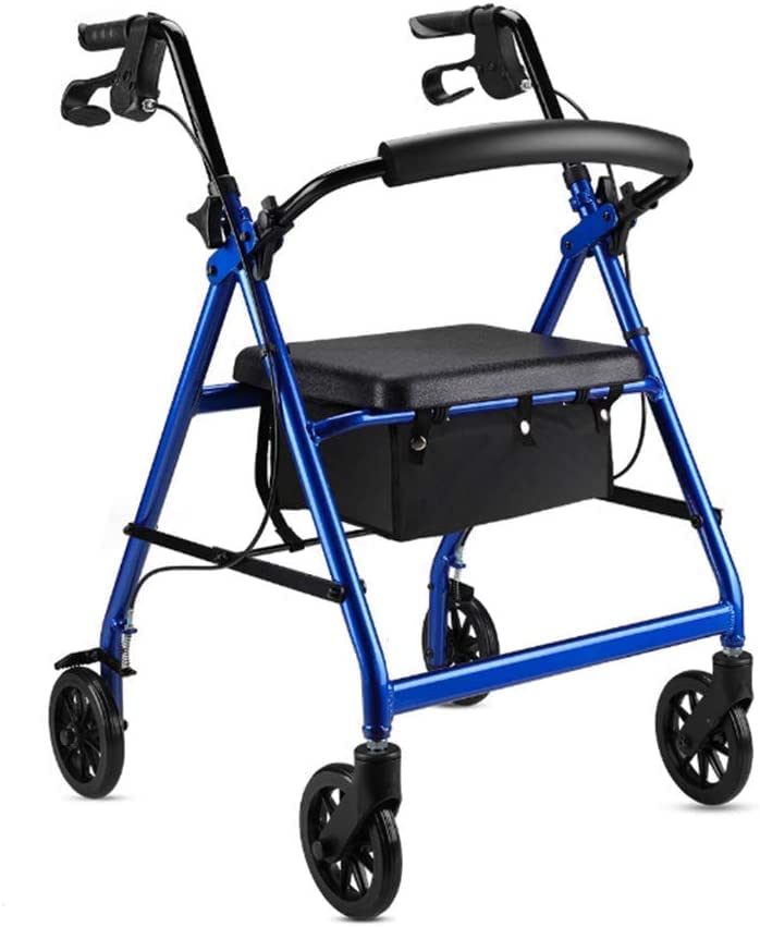 新作特価☆シルバーカー 歩行器 歩行車 バッグ付き 駐車ブレーキ